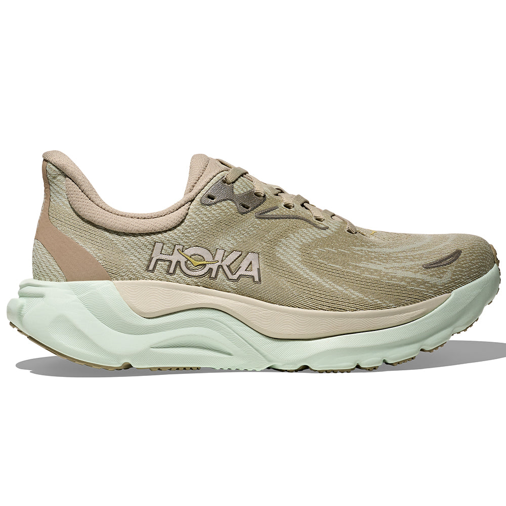 Women's Hoka Arahi 8, Oyster Mushroom/Truffle Salt, 10 B Medium