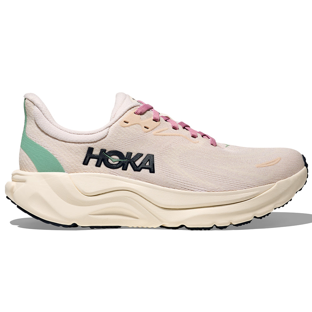 Women's Hoka Arahi 8, Rose Cream/Alabaster, 5 B Medium