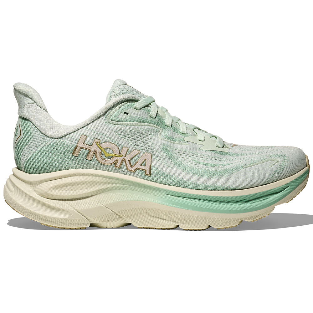Women's Hoka Clifton 10, Sea Glass/Jadeite, 7 B Medium