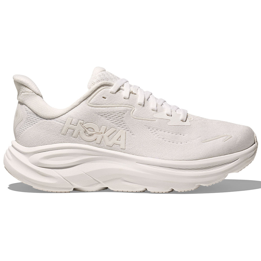 Women's Hoka Clifton 10, White/White, 11 B Medium