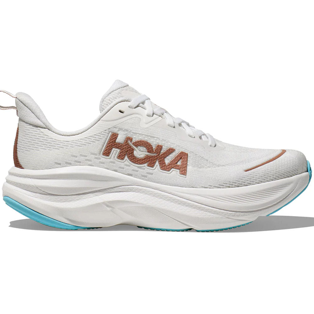 Women's Hoka Skyflow, Frost/Rose Gold, 10.5 B Medium