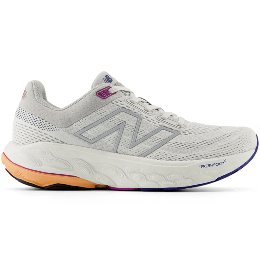 Women's New Balance Fresh Foam X 860v14, Grey Matter/Copper/Silver Metallic, 5.5 B Medium