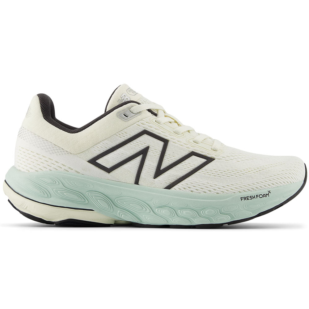 Women's New Balance Fresh Foam X 860v14, Sea Salt/Angora/Clay Ash, 10 D Wide