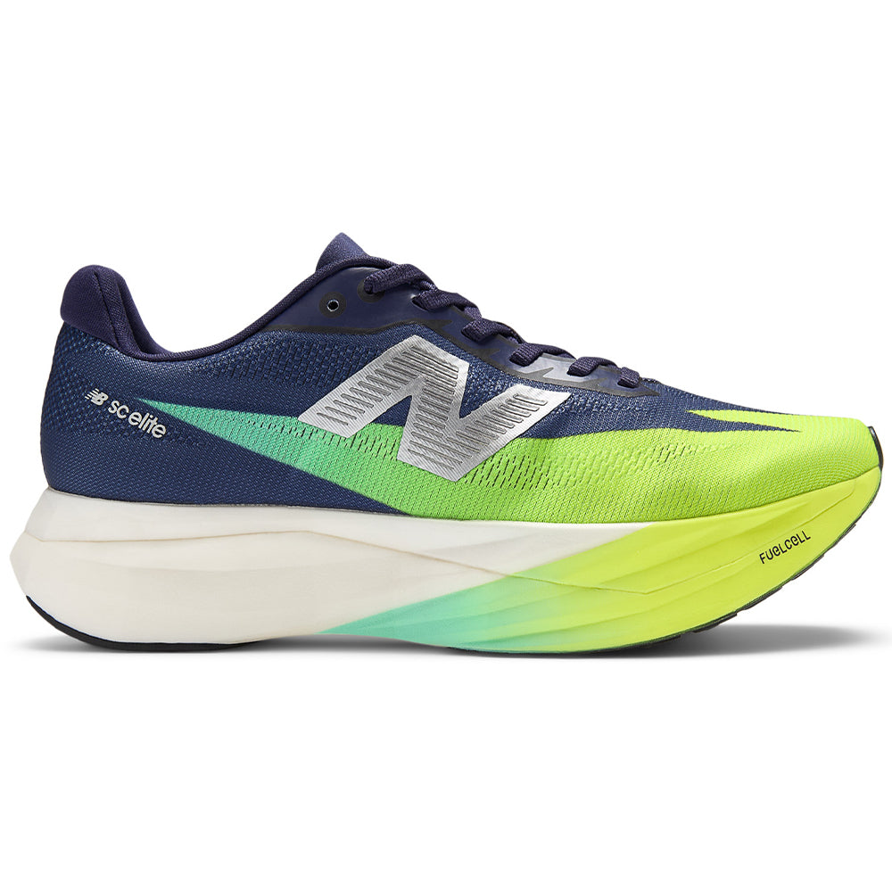 Women's New Balance FuelCell SuperComp Elite v5, Boysenberry/Afterglow, 8.5 B Medium