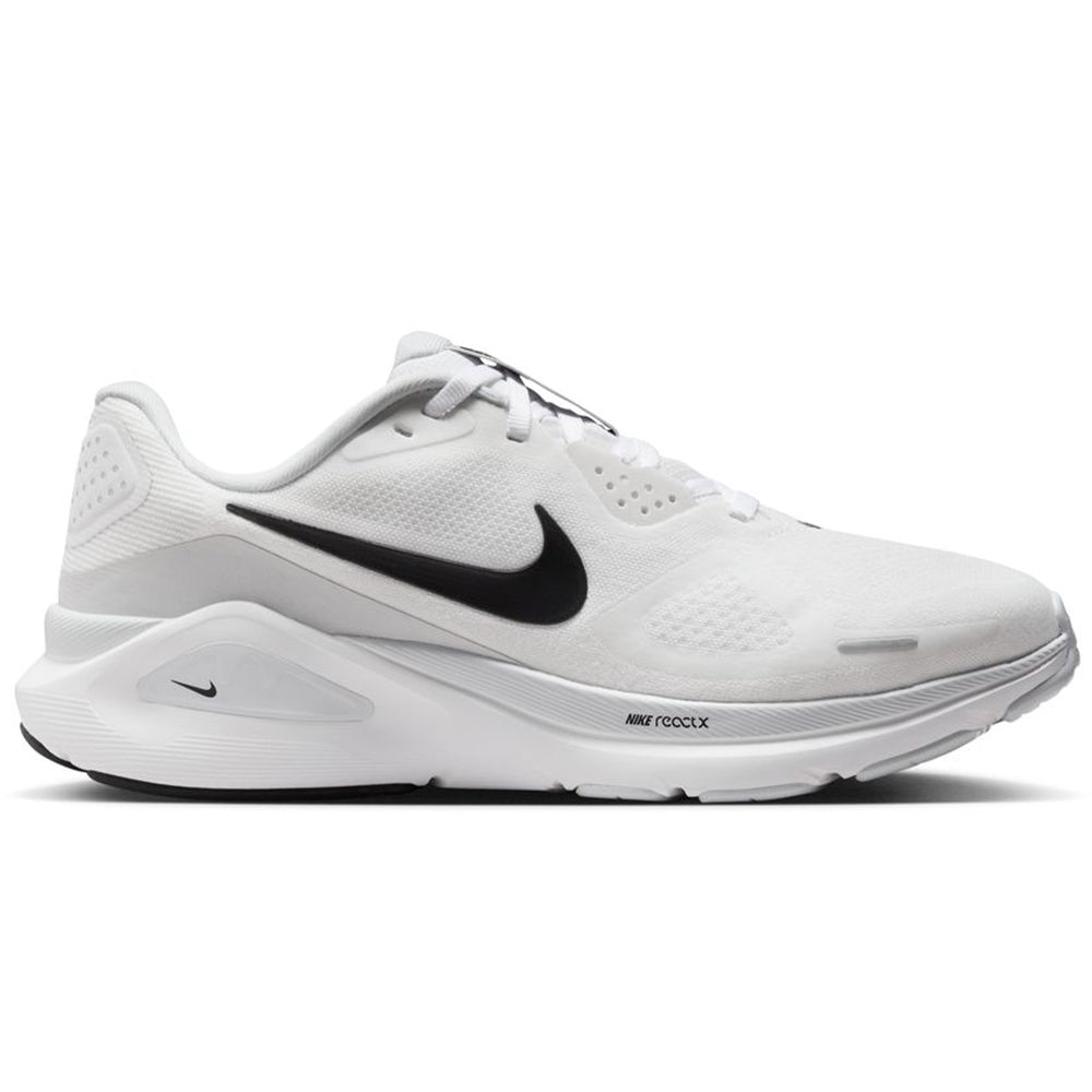 Women's Nike Structure 26, White/Black/Pure Platinum, 10 B Medium