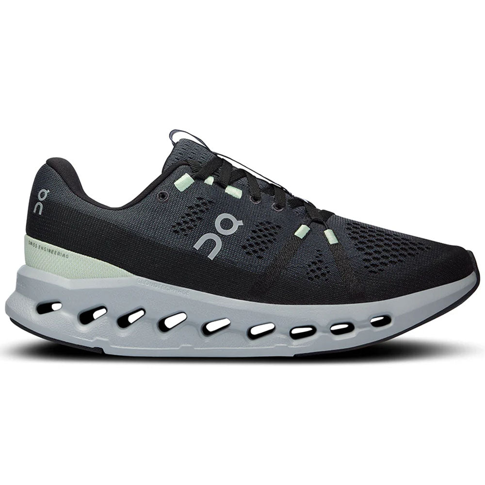 Women's On Cloudsurfer, Iron/Glacier, 5.5 B Medium