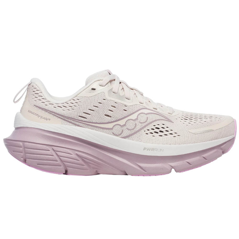 Women's Saucony Guide 18, Moon/Quail, 6.5 B Medium