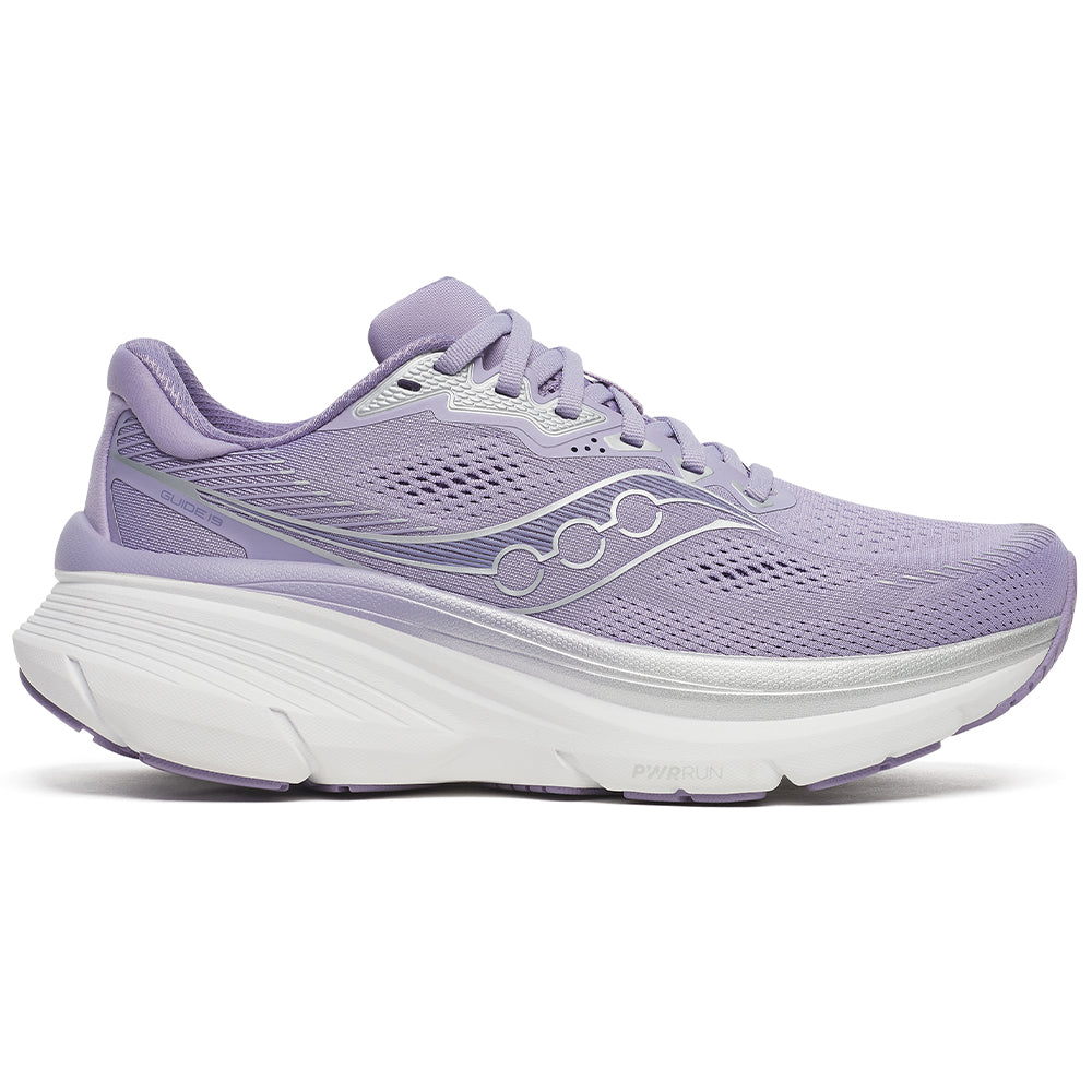 Women's Saucony Guide 19, Haze/White, 9.5 B Medium
