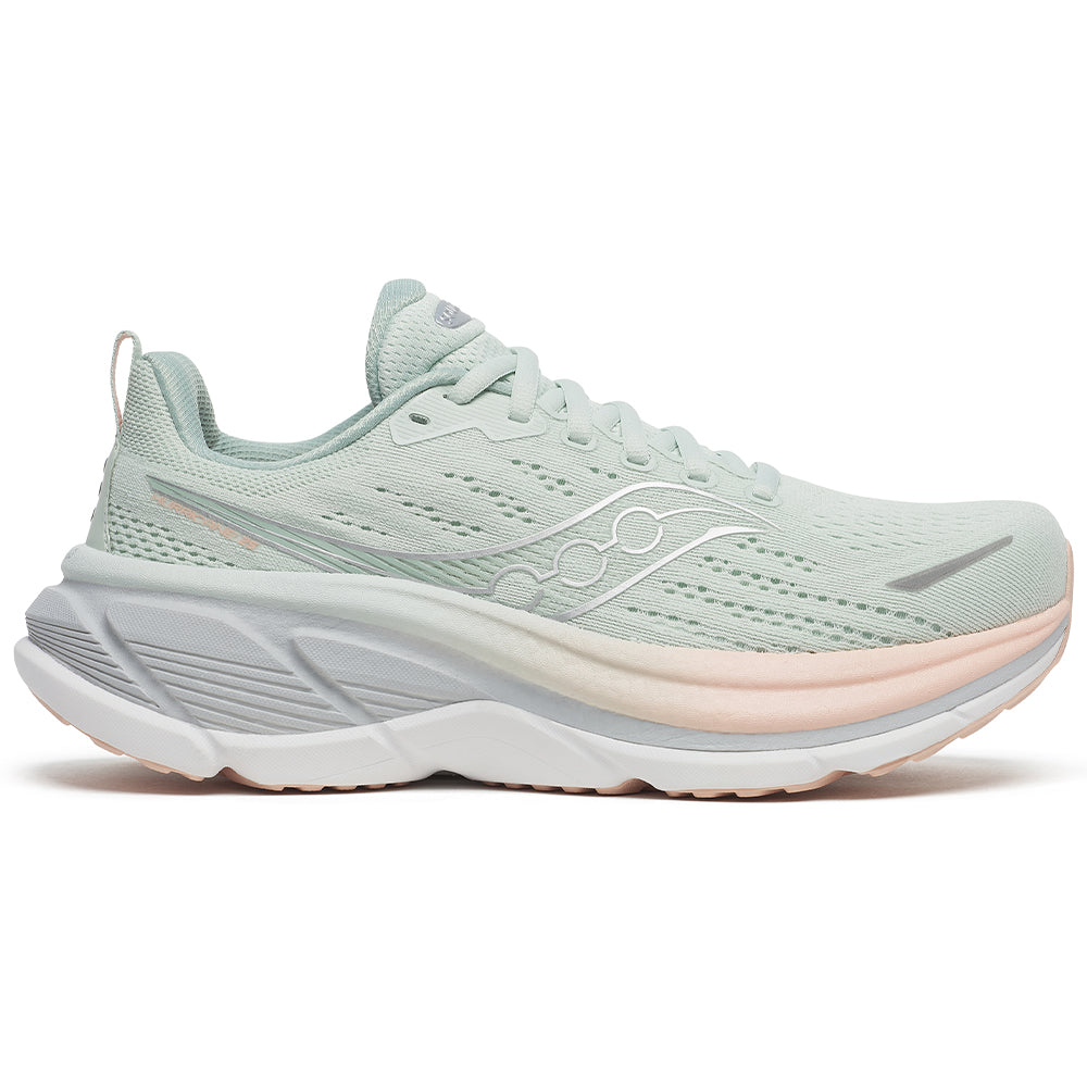 Women's Saucony Hurricane 25, Mist/Cameo, 10 B Medium
