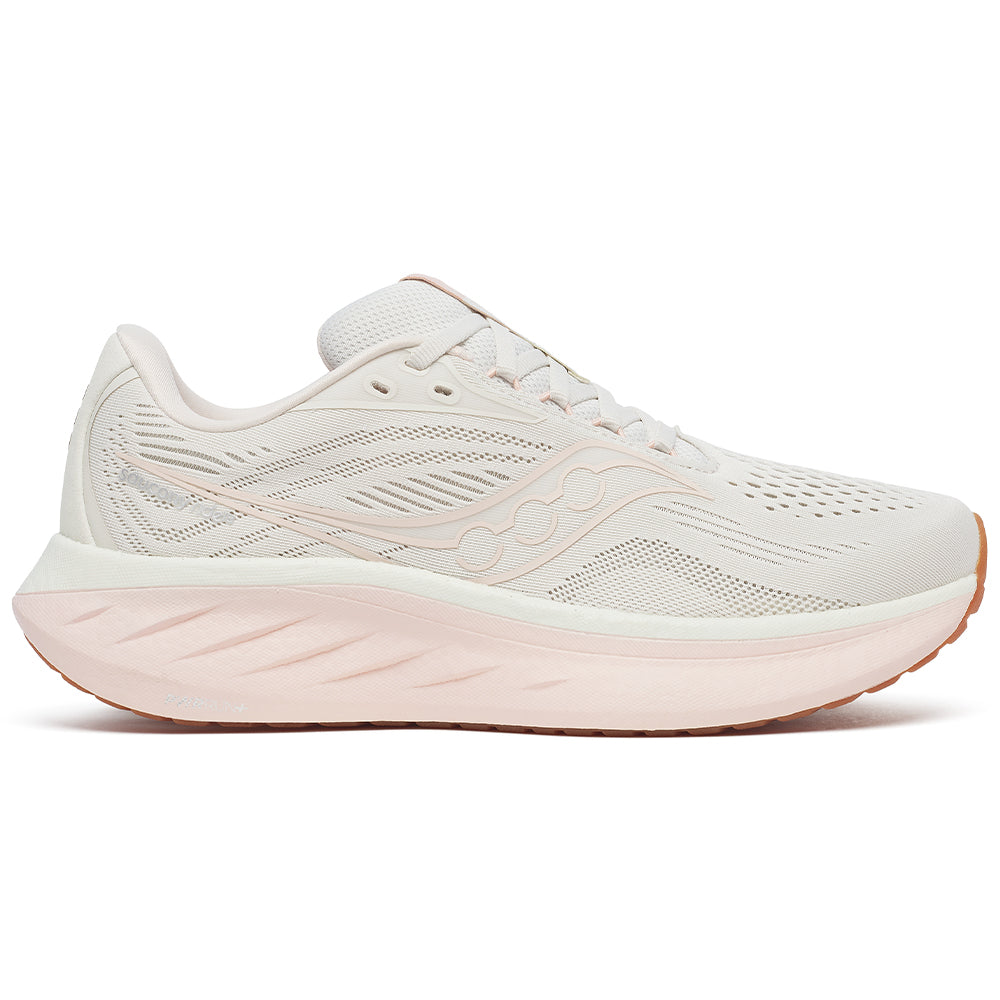Women's Saucony Ride 18, Quartz/Peony, 5.5 B Medium