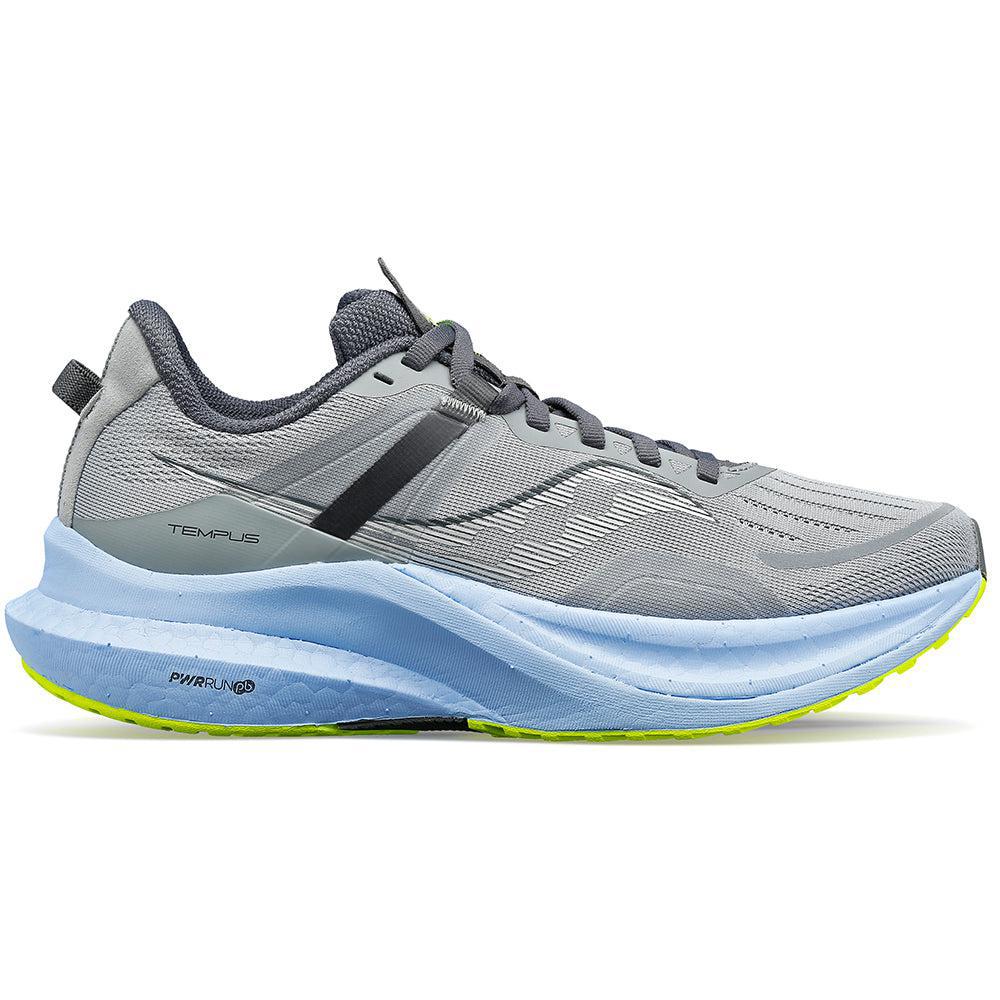 Womens Saucony Tempus, Fossil/Ether, 6.5 B Medium