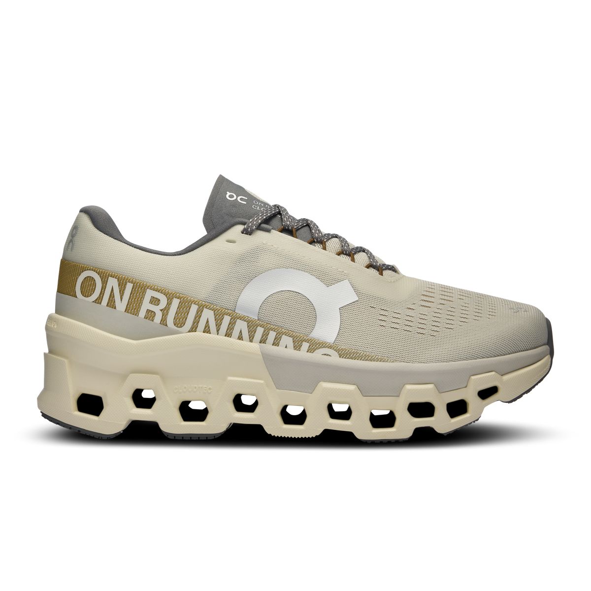 Women's On Cloudmonster 2, Cream/Ice, 7 B Medium