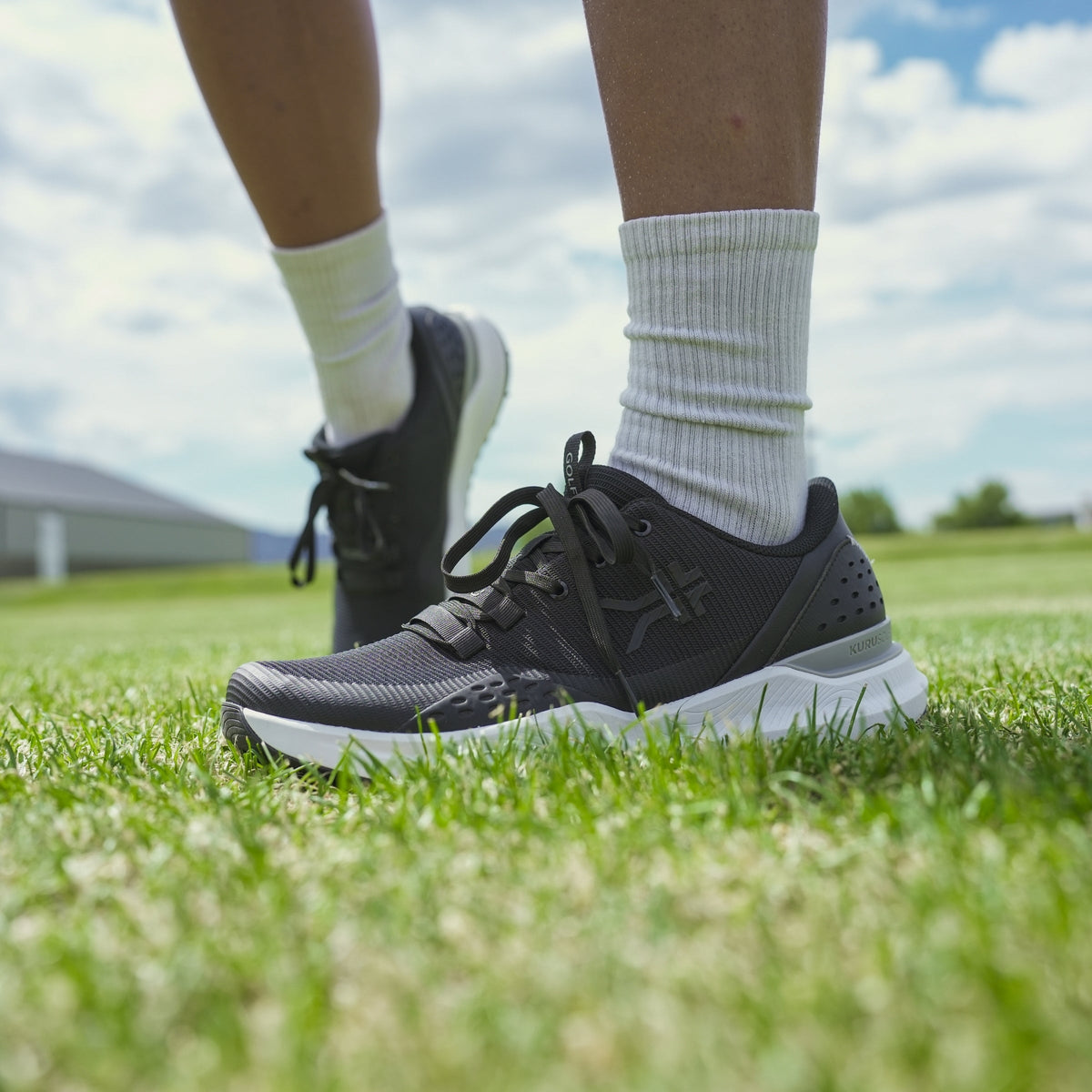 Unisex KURU DRIVE Golf, Jet Black/Bright White
