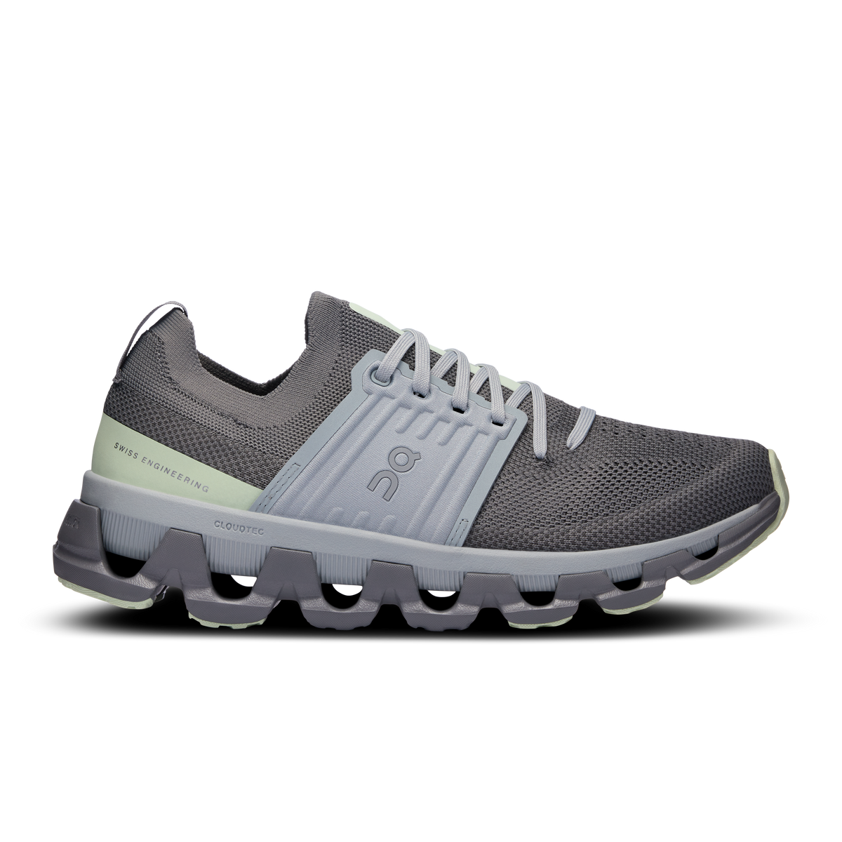 Women's On Cloudswift 3, Rock/Lima, 5.5 B Medium