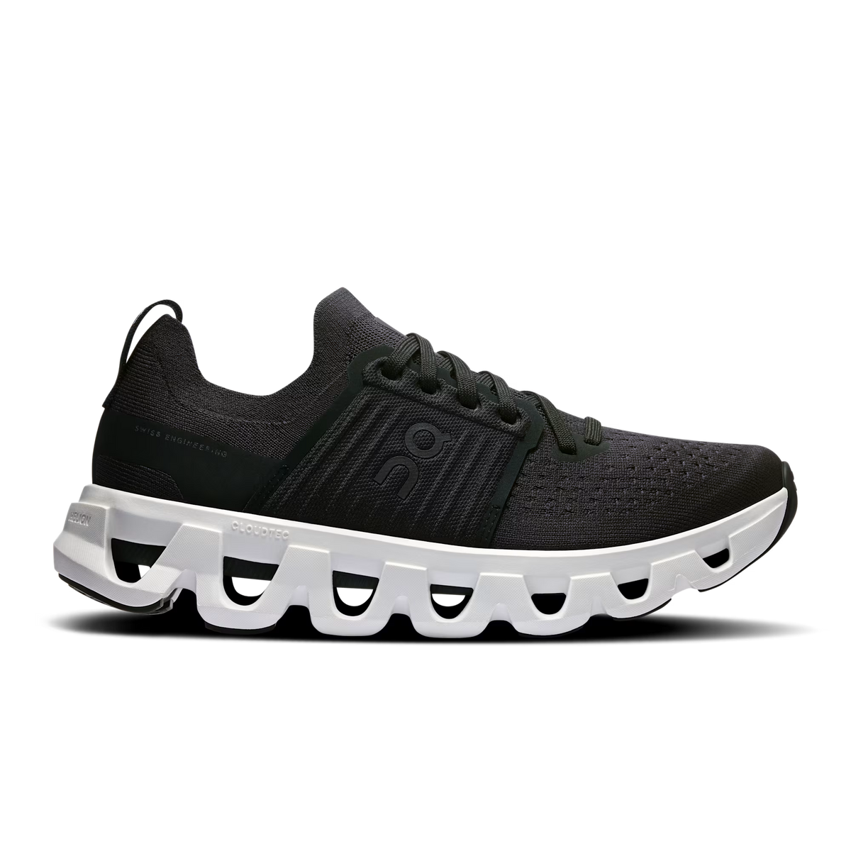 Women's On Cloudswift 4, Black/White, 11 B Medium