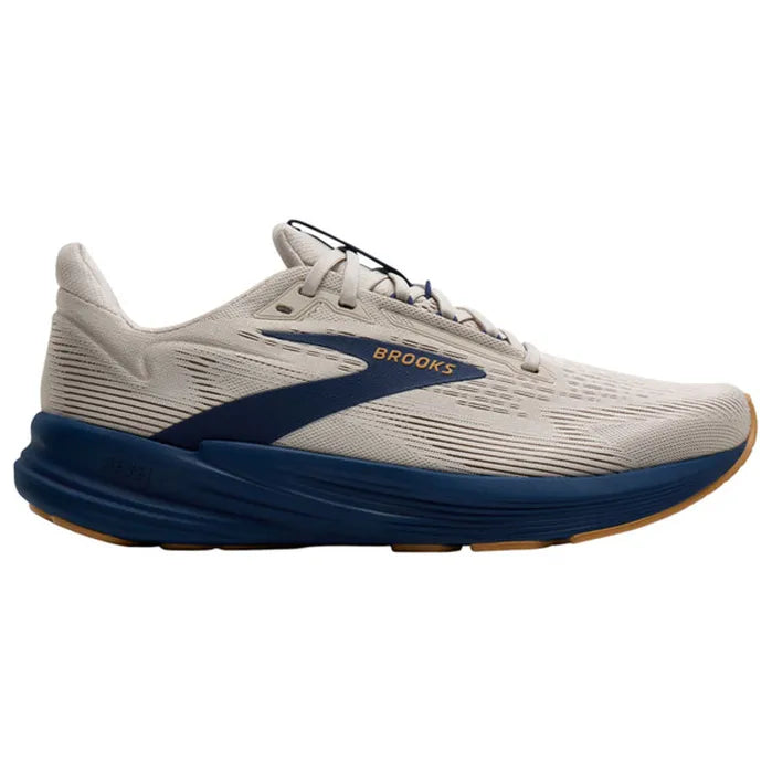 Men's Brooks Revel 8, Moonbeam/Blue/Taffy, 11 D Medium
