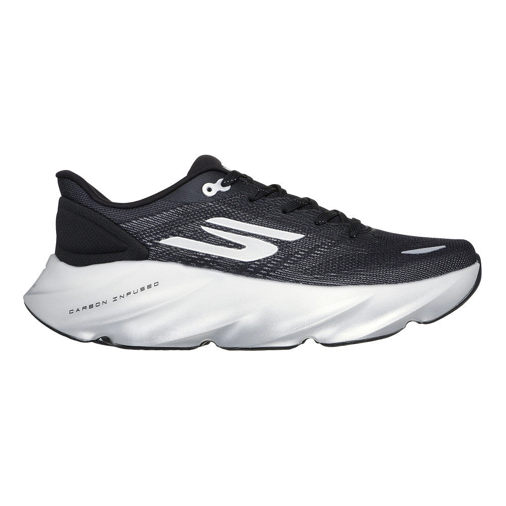 Men's Skechers Aero Burst, Black/White, 11.5 D Medium