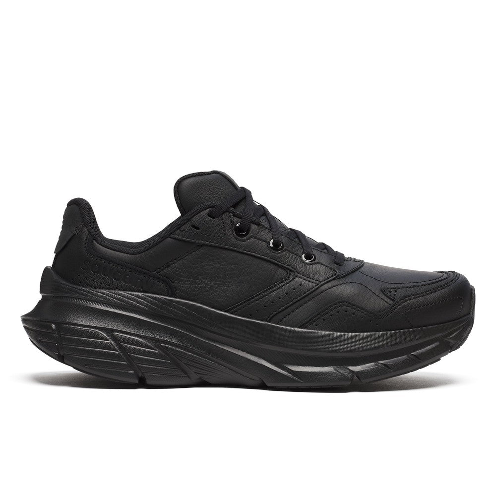 Men's Saucony Guide Metro LE, Triple Black, 14 D Medium