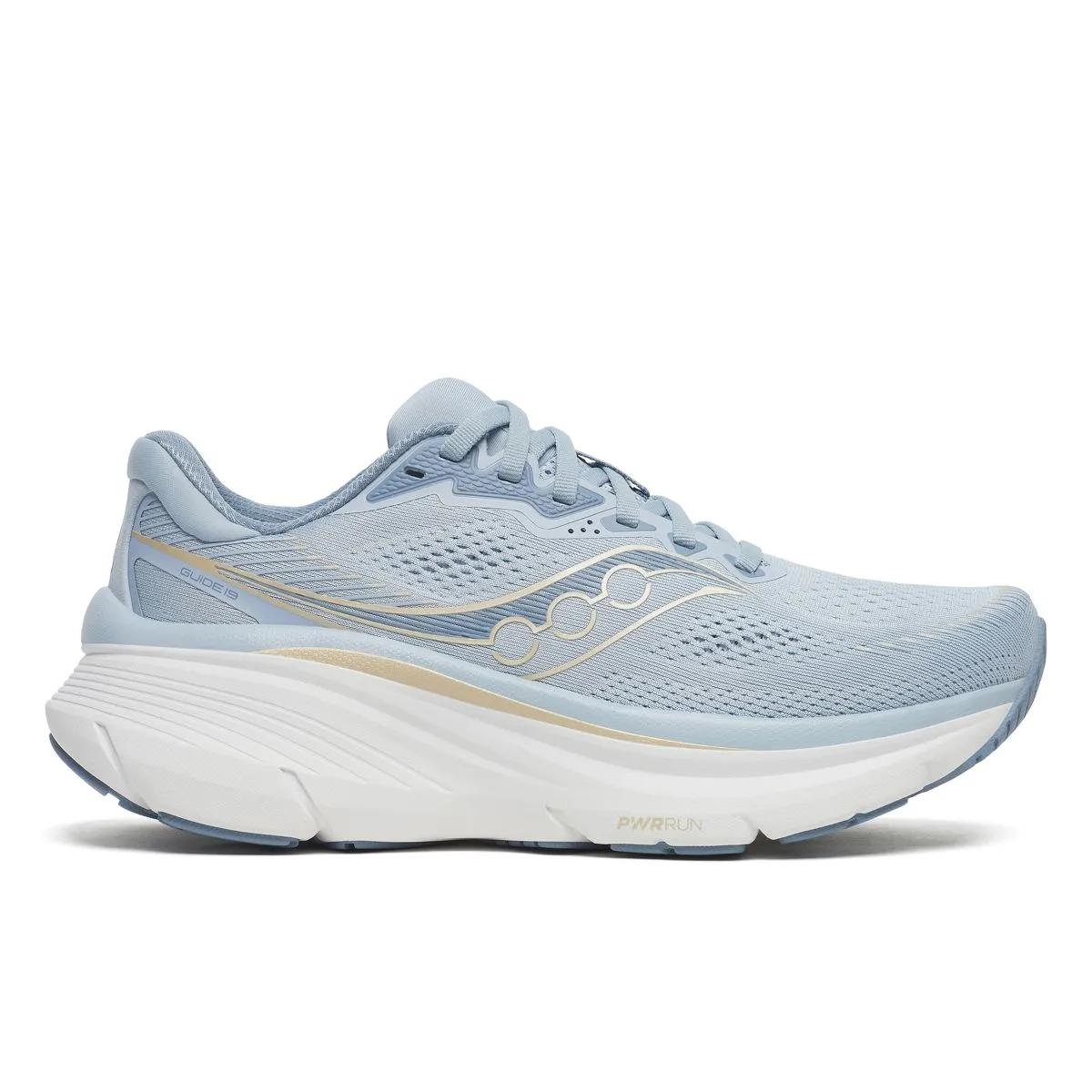 Women's Saucony Guide 19, Celestial, 8 D Wide