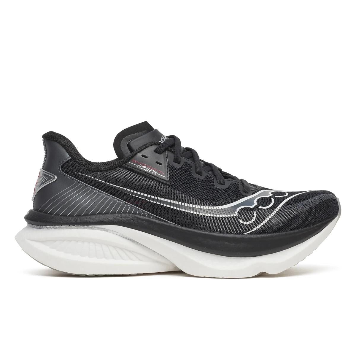 Men's Saucony Endorphin Azura, Black/White, 8.5 D Medium