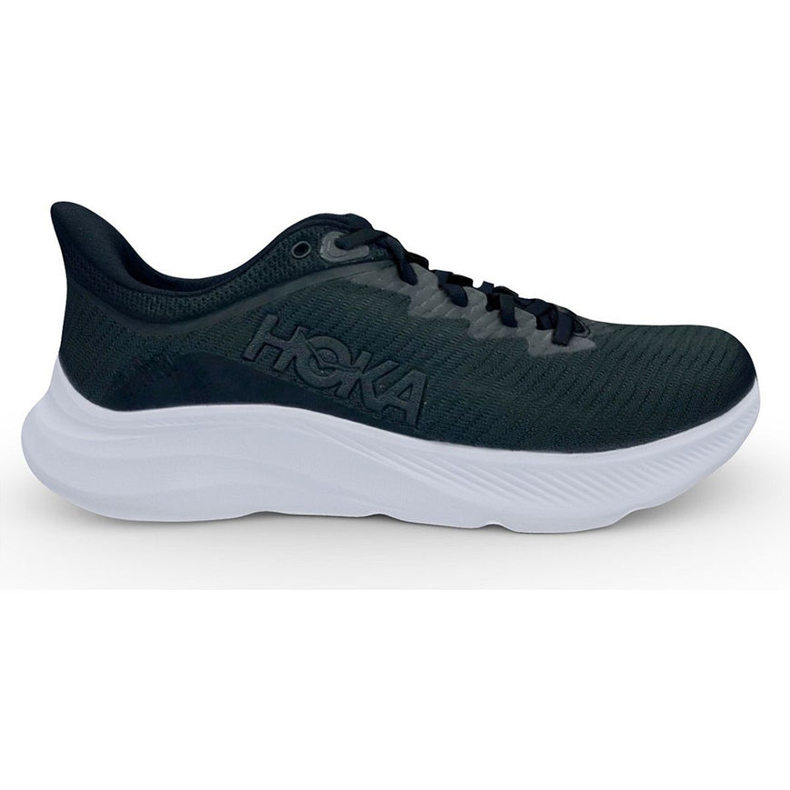 Women's Hoka Solimar, Black/White, 11 D Wide