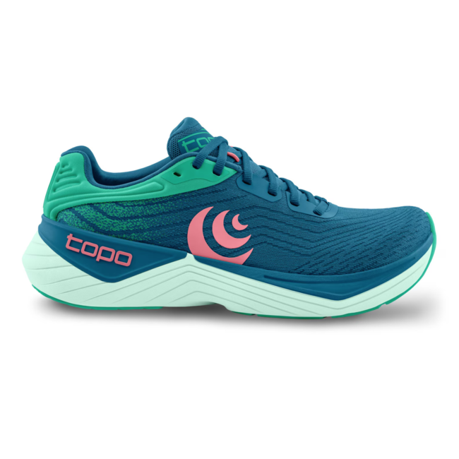 Women's Topo Athletic Ultrafly 5, Blue/Aqua, 6 B Medium