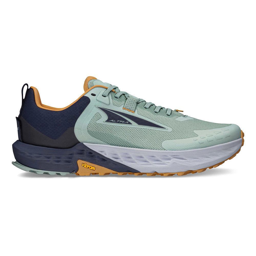 Men's Altra Timp 5, Green/Gray, 11.5 D Medium