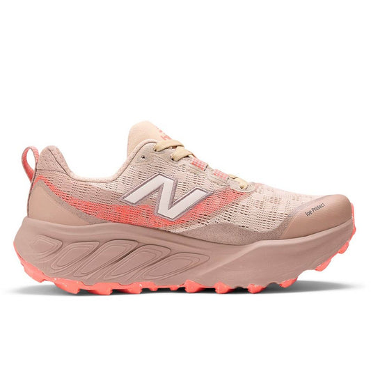 Womens New Balance Fresh Foam X Hierro V9, Desert Clay/Urgent Red/Urgent Red, 10.5 D Wide
