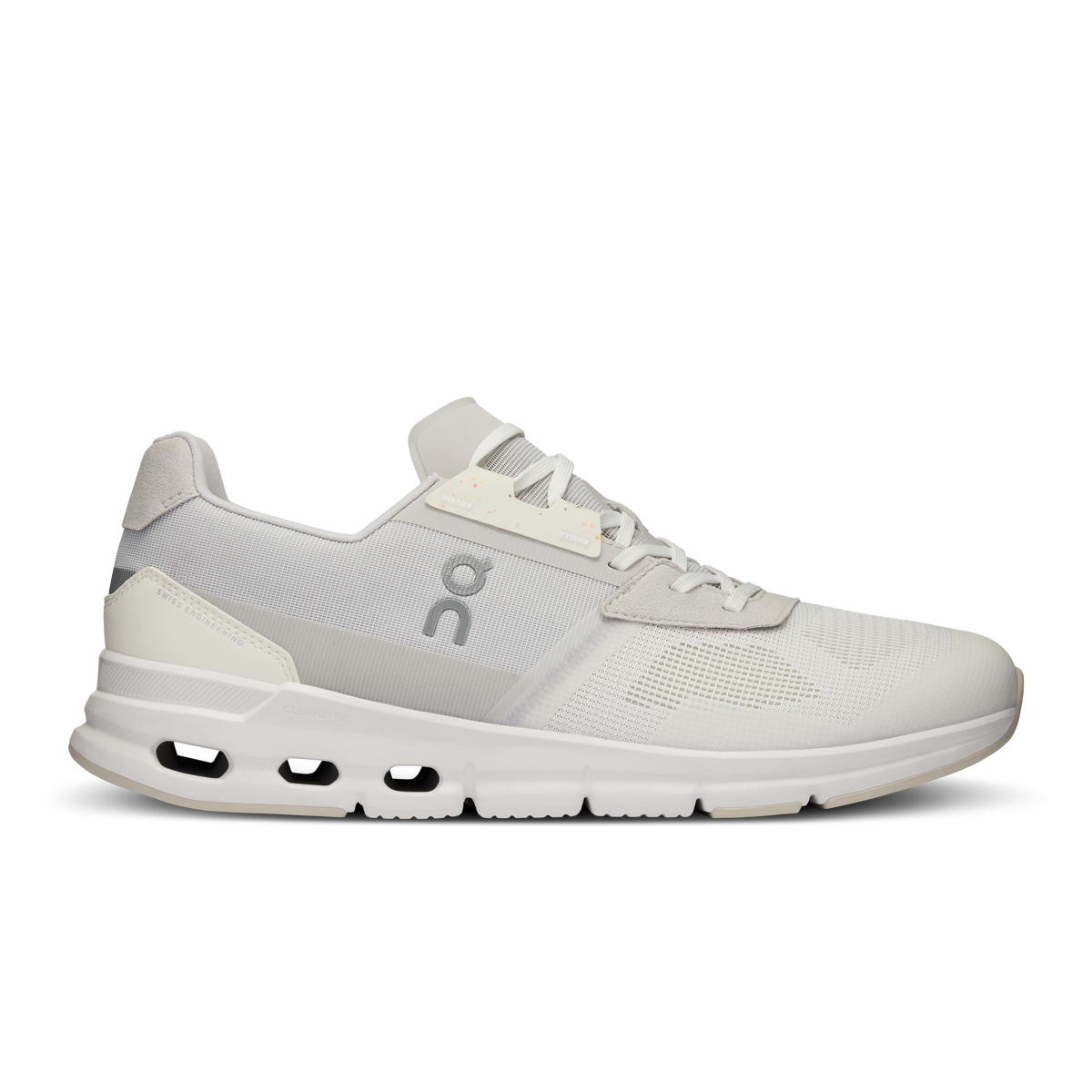 Mens On Cloudrift, White/Frost, 9 D Medium