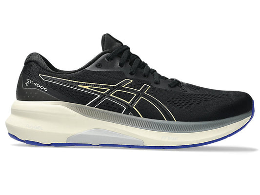Men's Asics GT-4000 4, Black/Light Orange, 11 D Medium