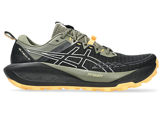 Men's Asics Gel-Trabuco 13, Black/Cream, 8 D Medium