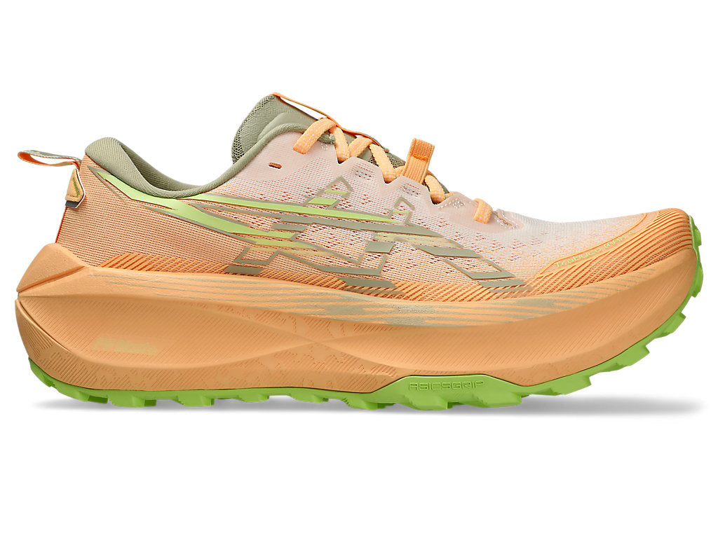 Men's Asics Trabuco Max 4, Cream/Khaki, 12.5 D Medium