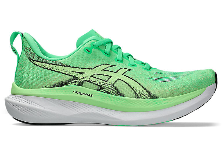 Men's Asics Glideride Max 2, Vital Green/Black, 12.5 D Medium