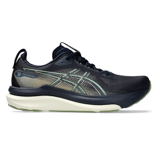Men's Asics Gel-Kayano 33, Midnight/Khaki Green, 12 D Medium