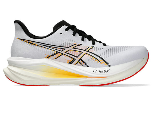 Men's Asics Sonicblast 2, White/Stadium Orange, 11 D Medium