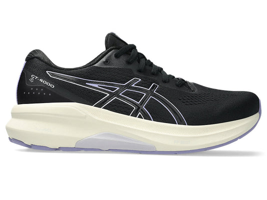 Women's Asics GT-4000 4, Black/Bluebell, 7.5 B Medium