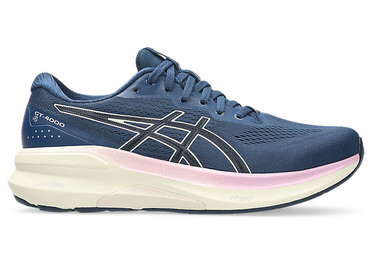 Women's Asics GT-4000 4, Independence Blue/Hazy Lilac, 7.5 B Medium