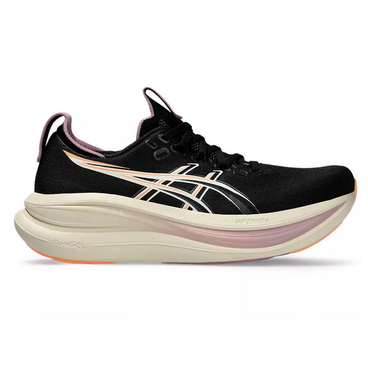 Women's Asics Gel-Nimbus 28, Black/Taro Purple, 8.5 B Medium