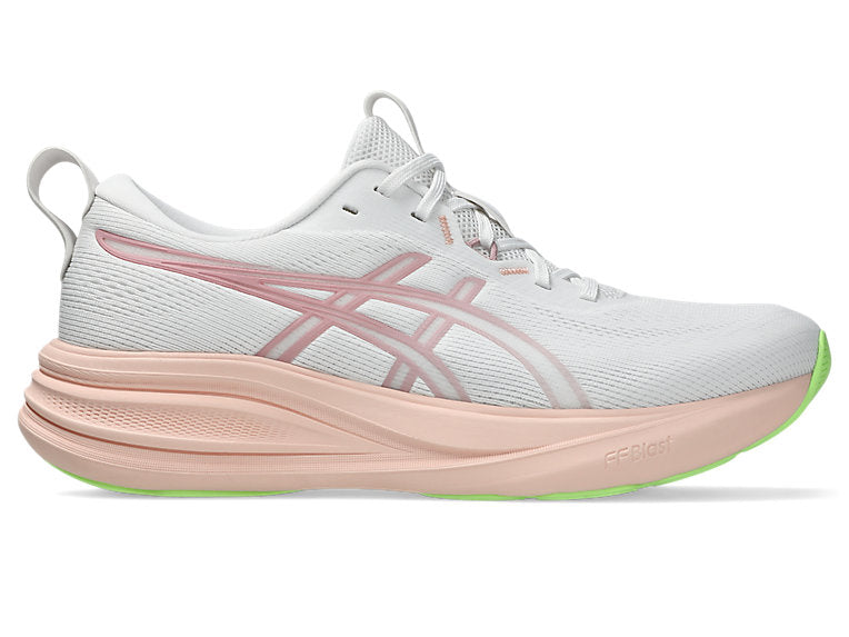 Women's Asics Gel-Pulse 17, White/Pearl Pink, 8.5 B Medium