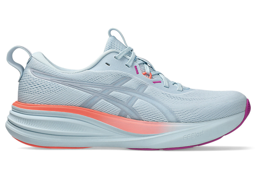 Women's Asics Gel-Pulse 17, Sky/Grey Blue, 10.5 B Medium
