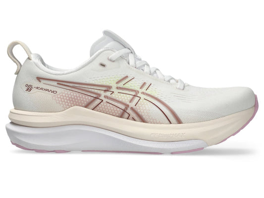 Women's Asics Gel-Kayano 33, Hazy Lilac/White, 5.5 B Medium