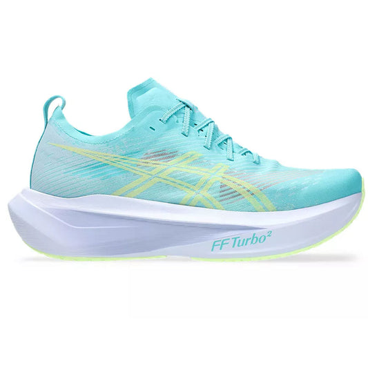 Women's Asics Megablast, Energy Aqua/Blue Fade, 7 B Medium