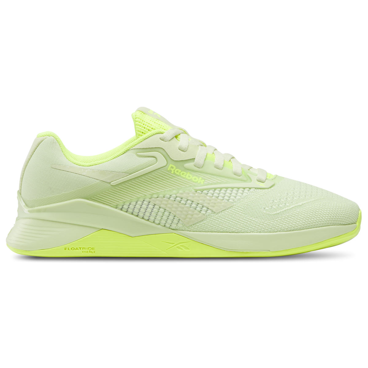 Womens Reebok Nano X4, Astro Lime/Digital Lime, 11 B Medium
