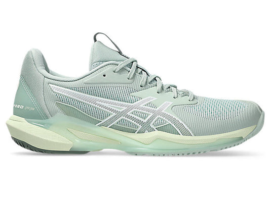 Women's Asics Solution Speed FlyteFoam 3, Lichen Rock/White, 8.5 B Medium