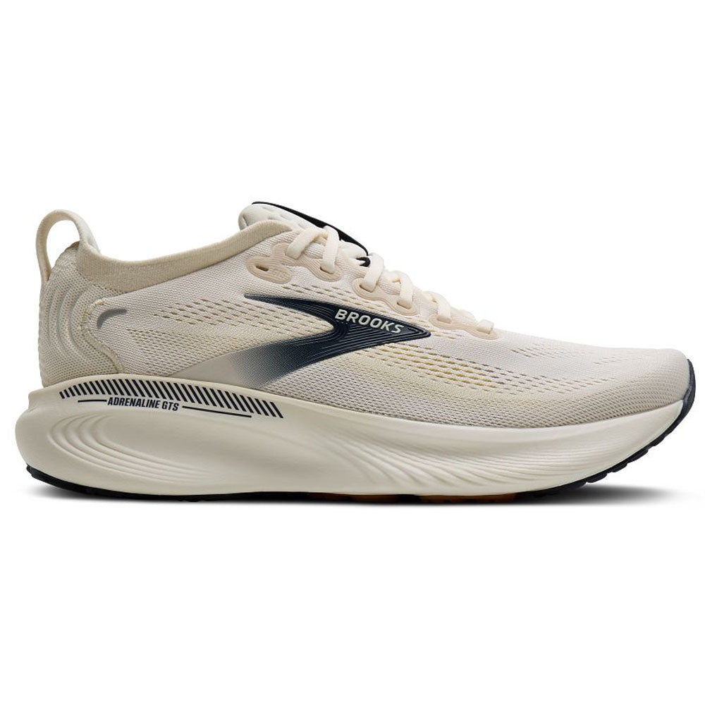 Men's Brooks Adrenaline GTS 25, Arctic Wolf/Rutabaga/Navy, 10 D Medium