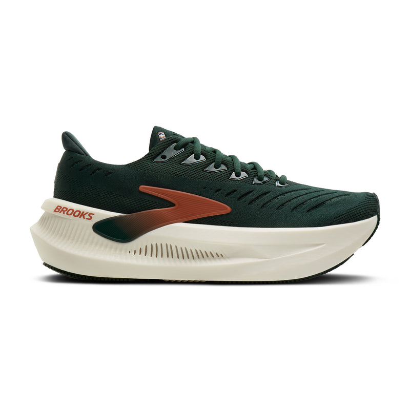 Men's Brooks Glycerin Max 2, Dark Spruce/Bombay Brown/Clear, 9.5 D Medium