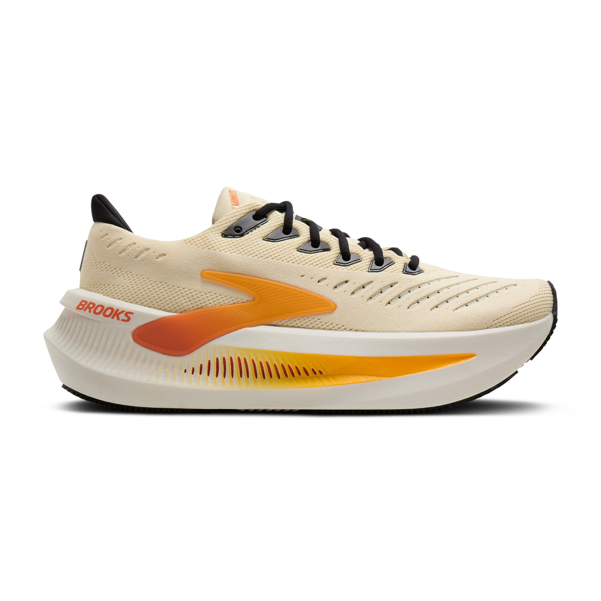 Men's Brooks Glycerin Max 2, Rutabaga/Orange/Shocking Orange, 9 D Medium