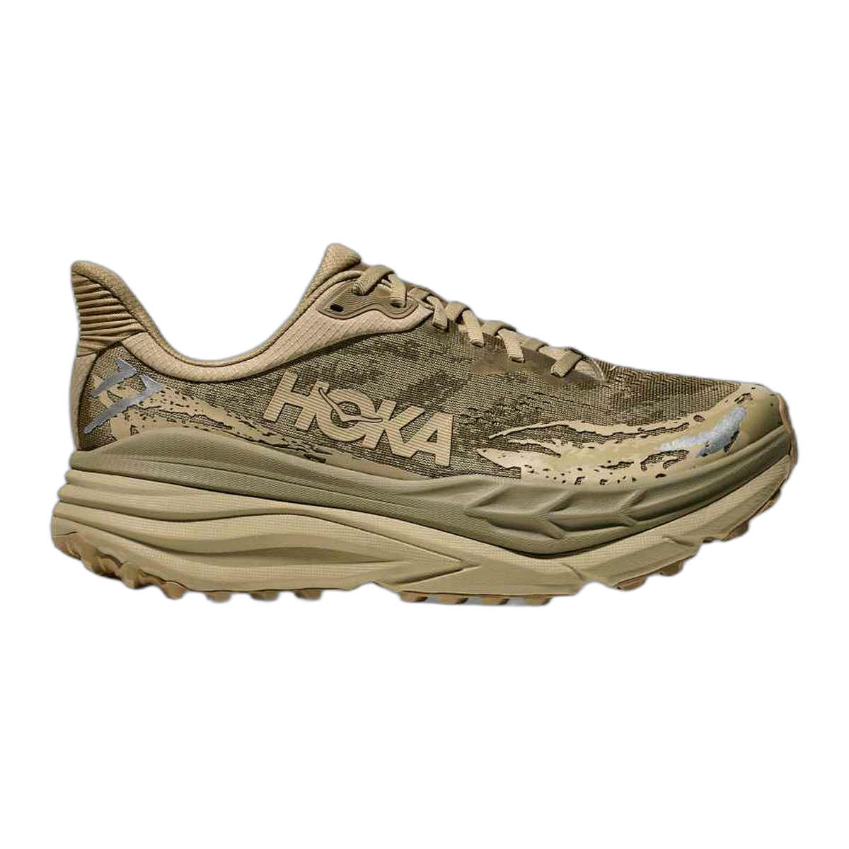 Men's Hoka Stinson 7, Oyster Mushroom/Wild Mushroom, 14 D Medium