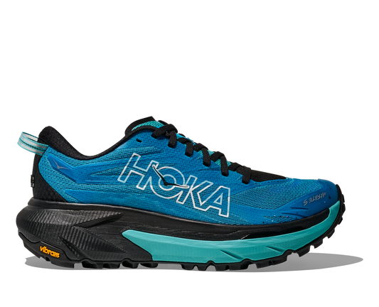 Women's Hoka Mafate 5, Skyward Blue/Black, 8 B Medium