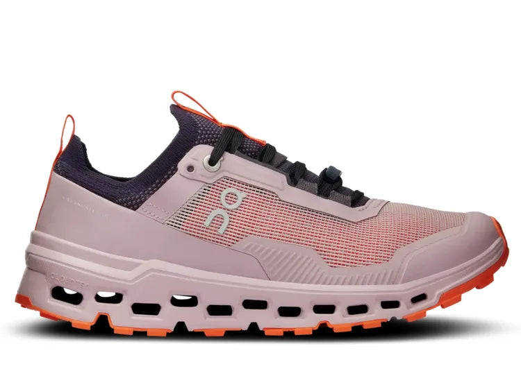 Womens On Cloudultra 2, Mauve/Flame, 7.5 B Medium